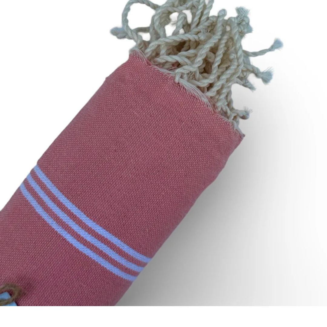 The Line Beach towel Pink