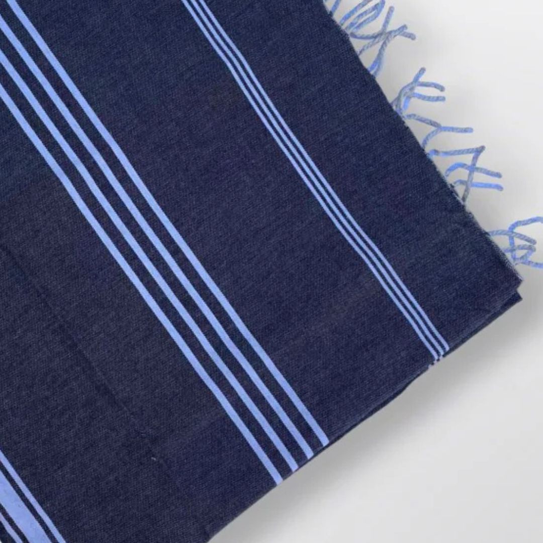 The Line Beach towel Dark Grey
