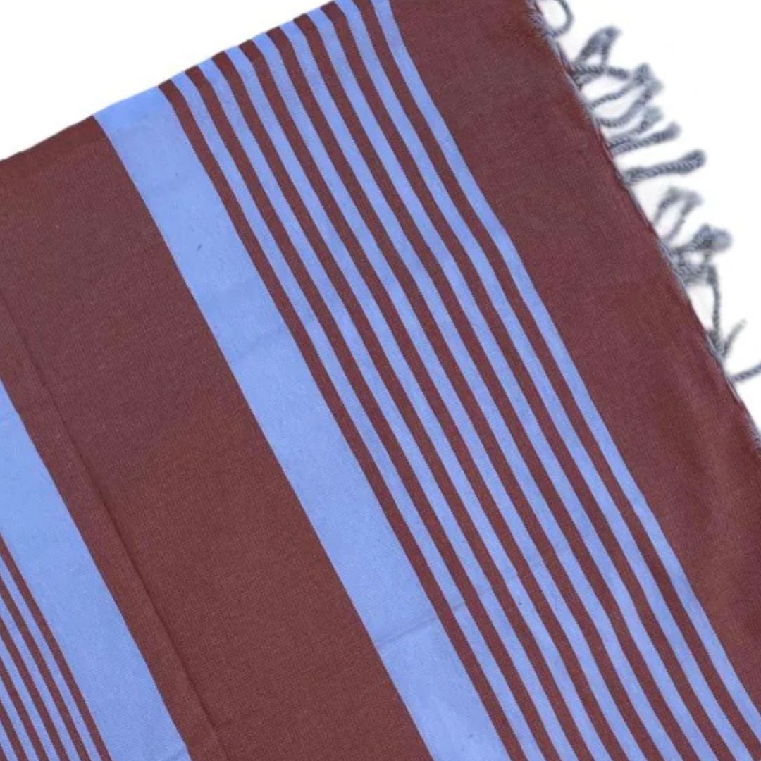 The Line Beach towel Clear brown