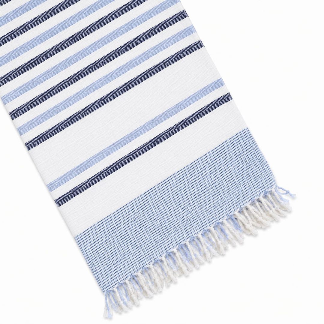 Wavelux Beach Towel Grey Black