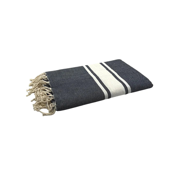 Classic Beach towel Bleu marine