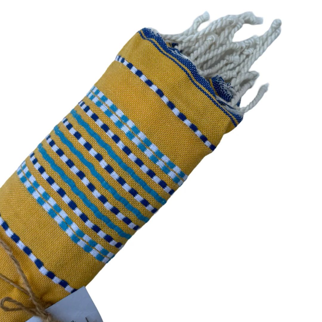 Spirit Amazigh Yellow Beach Towel