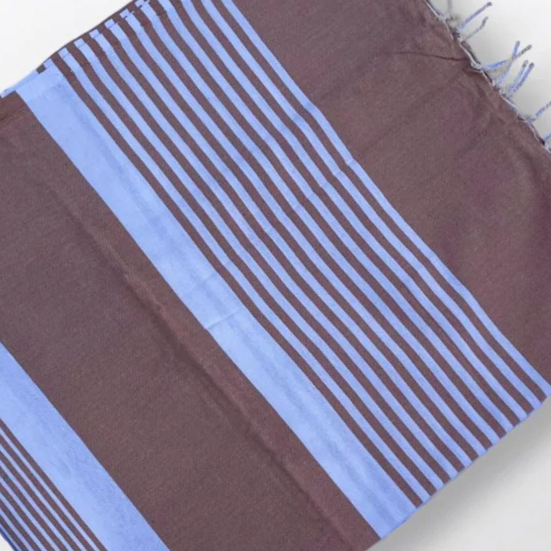 The Line Beach towel  Brown