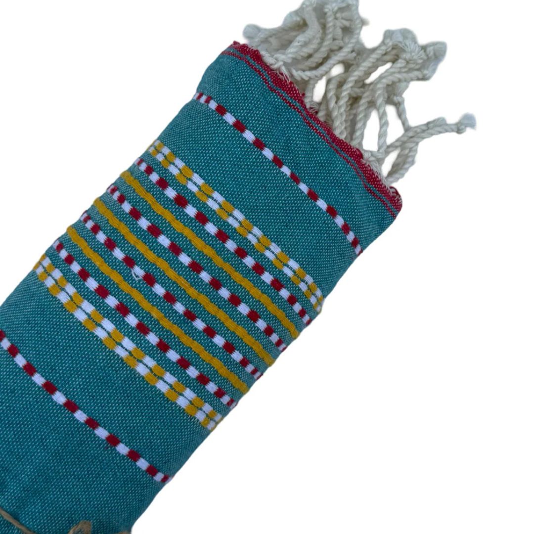 Spirit Amazigh Blue Beach Towel