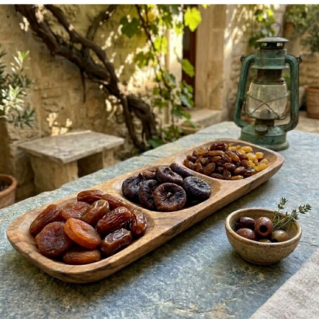 Natura Olive Nut holder 3'