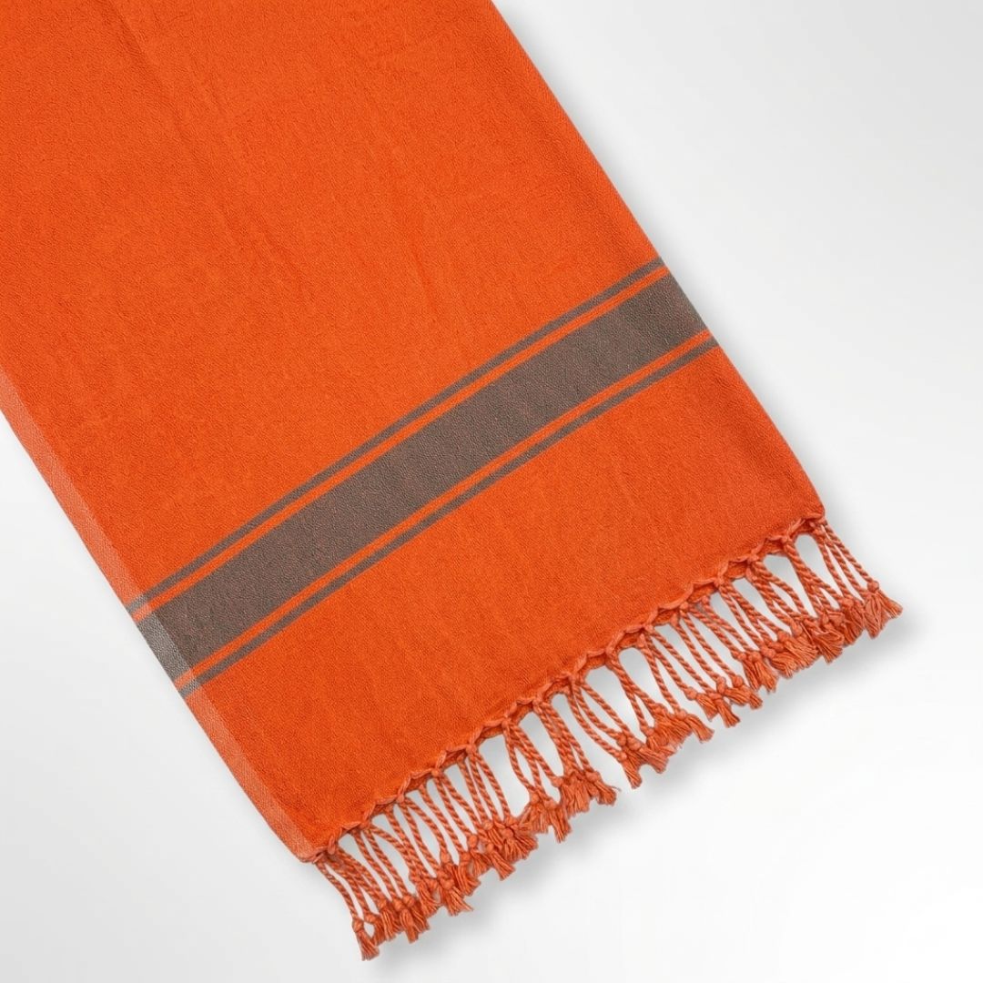 Nautical Charm Orange Grey
