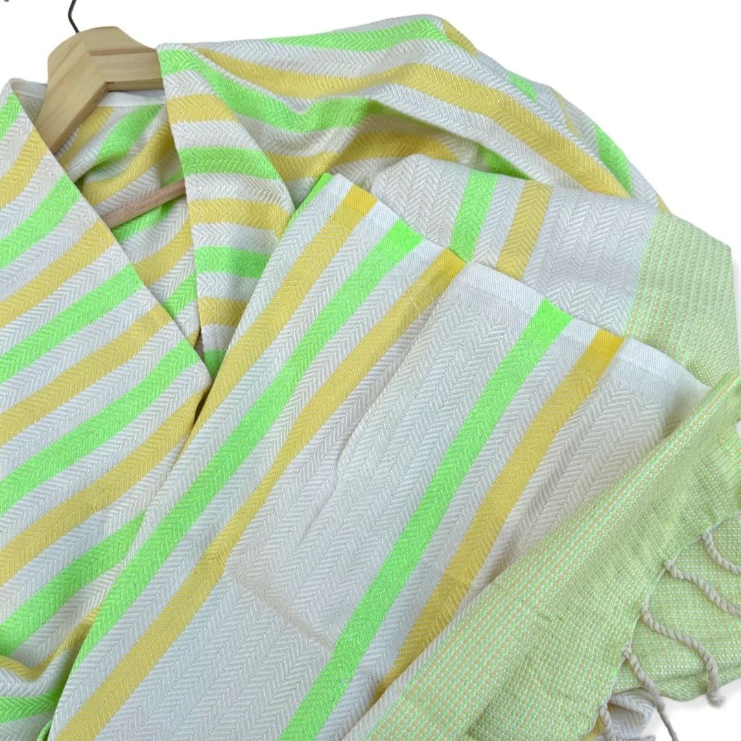 Ocean Breeze Cover-Ups Wavelux Poncho Yellow Grany
