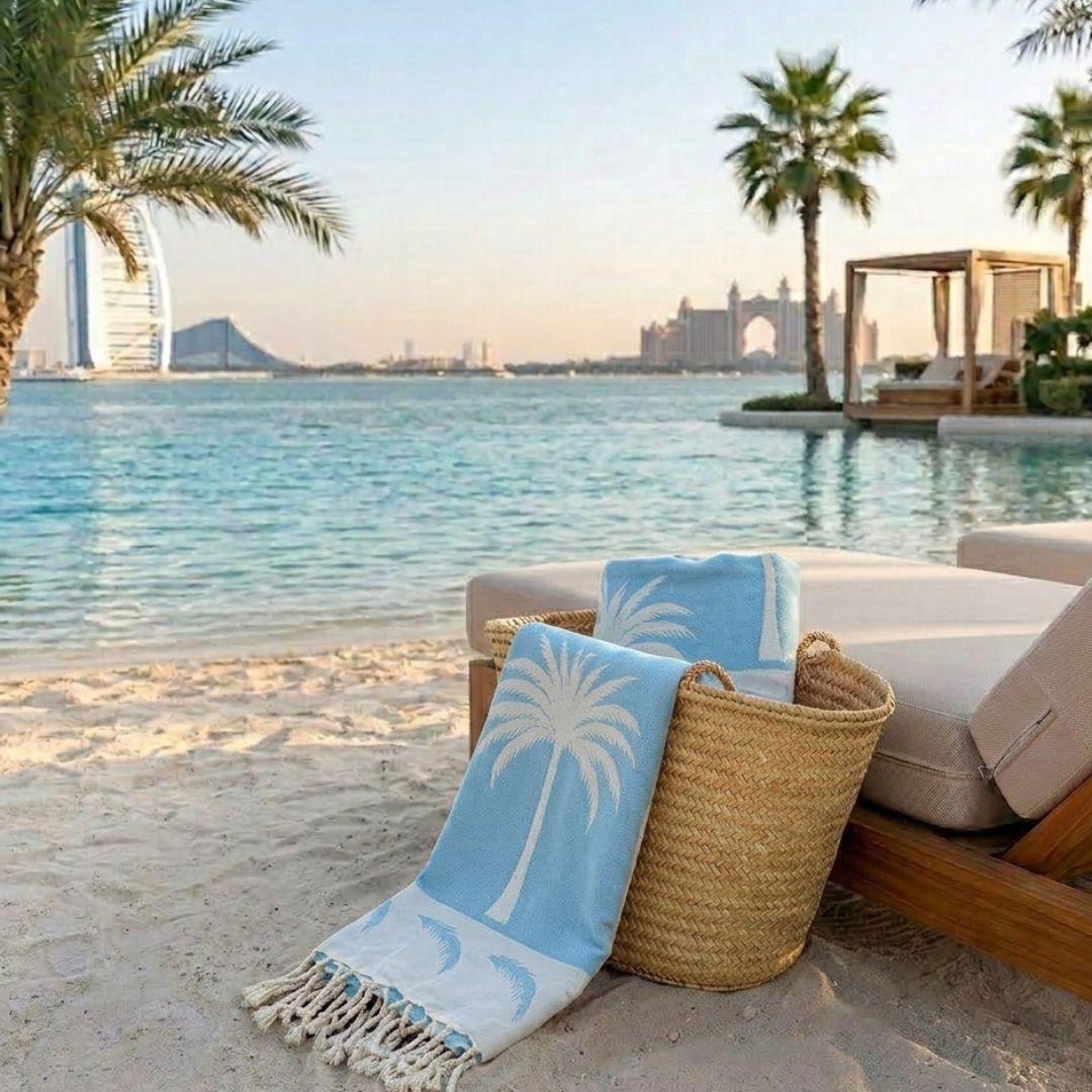 Palm Haven Blue