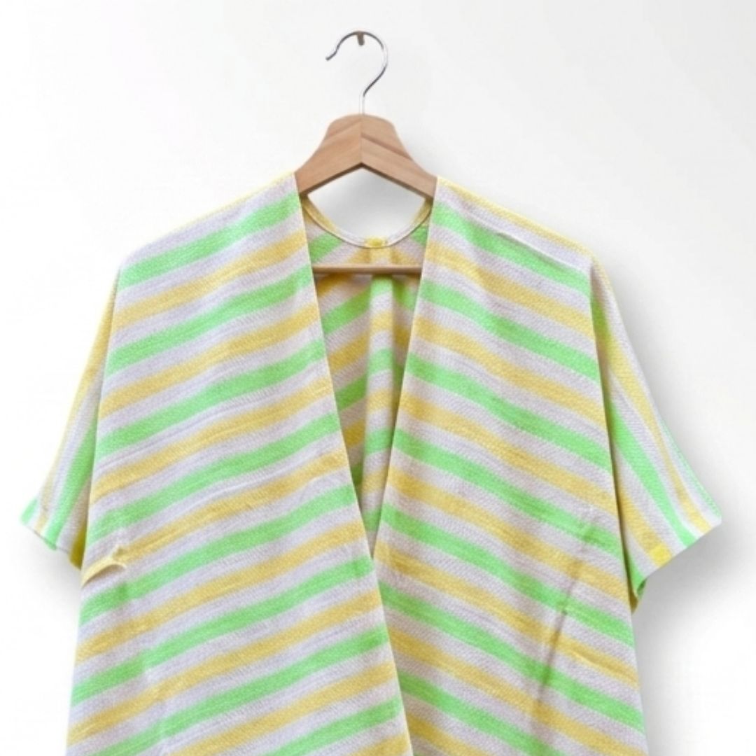 Ocean Breeze Cover-Ups Wavelux Poncho Yellow Grany