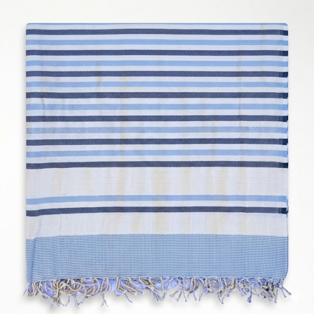 Wavelux Beach Towel Grey Black