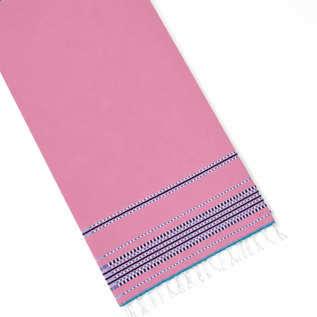 Spirit Amazigh Pink Beach Towel