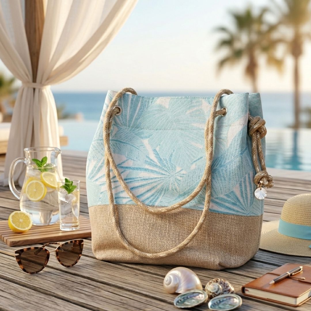 Wave Rider Beach Bag Bluesky
