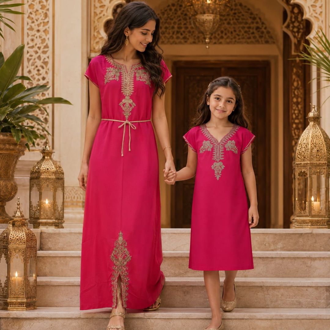 Sahara Heritage Jobba Pink