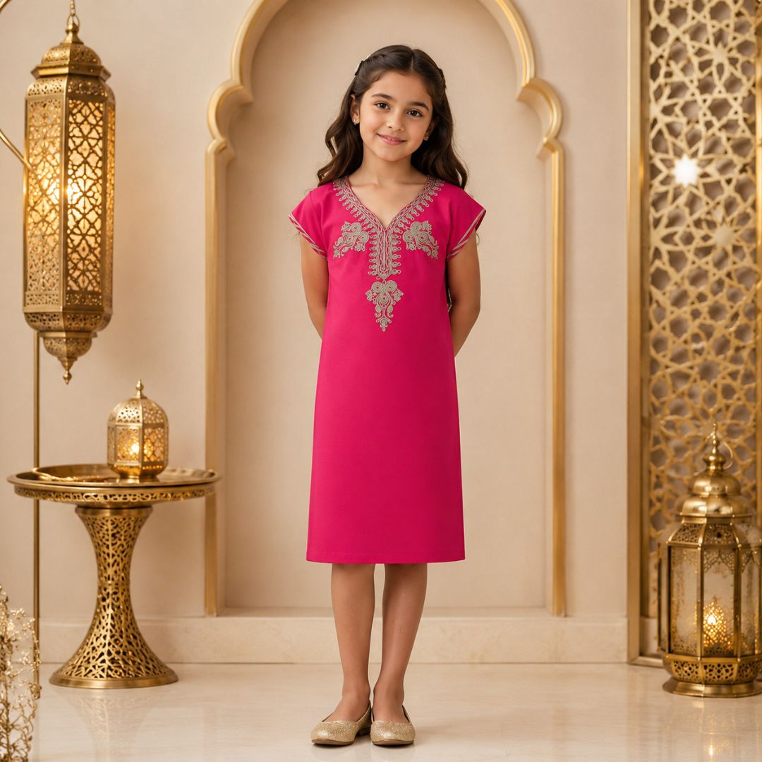 Sahara Heritage Jobba Pink