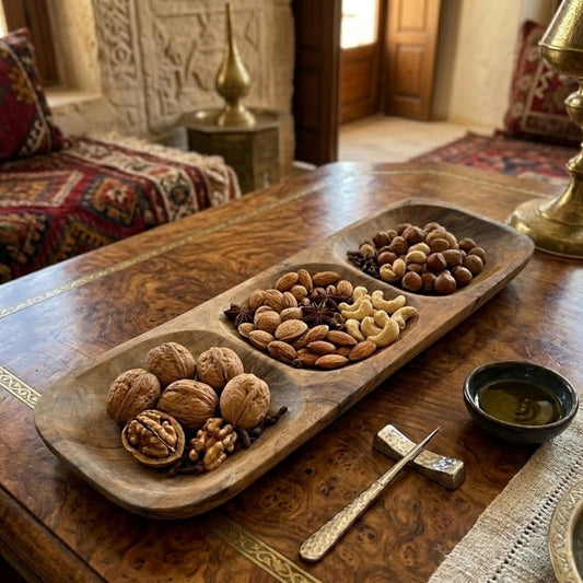 Natura Olive Nut holder 3'