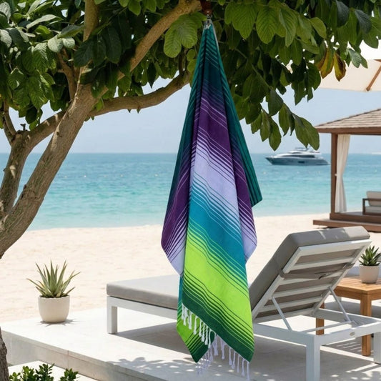 Mutlicolor5 Beach Towel