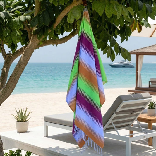 Mutlicolor1 Beach Towel