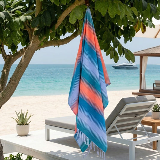 Mutlicolor6 Beach Towel