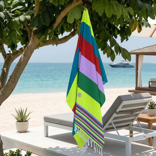 Mutlicolor7 Beach Towel