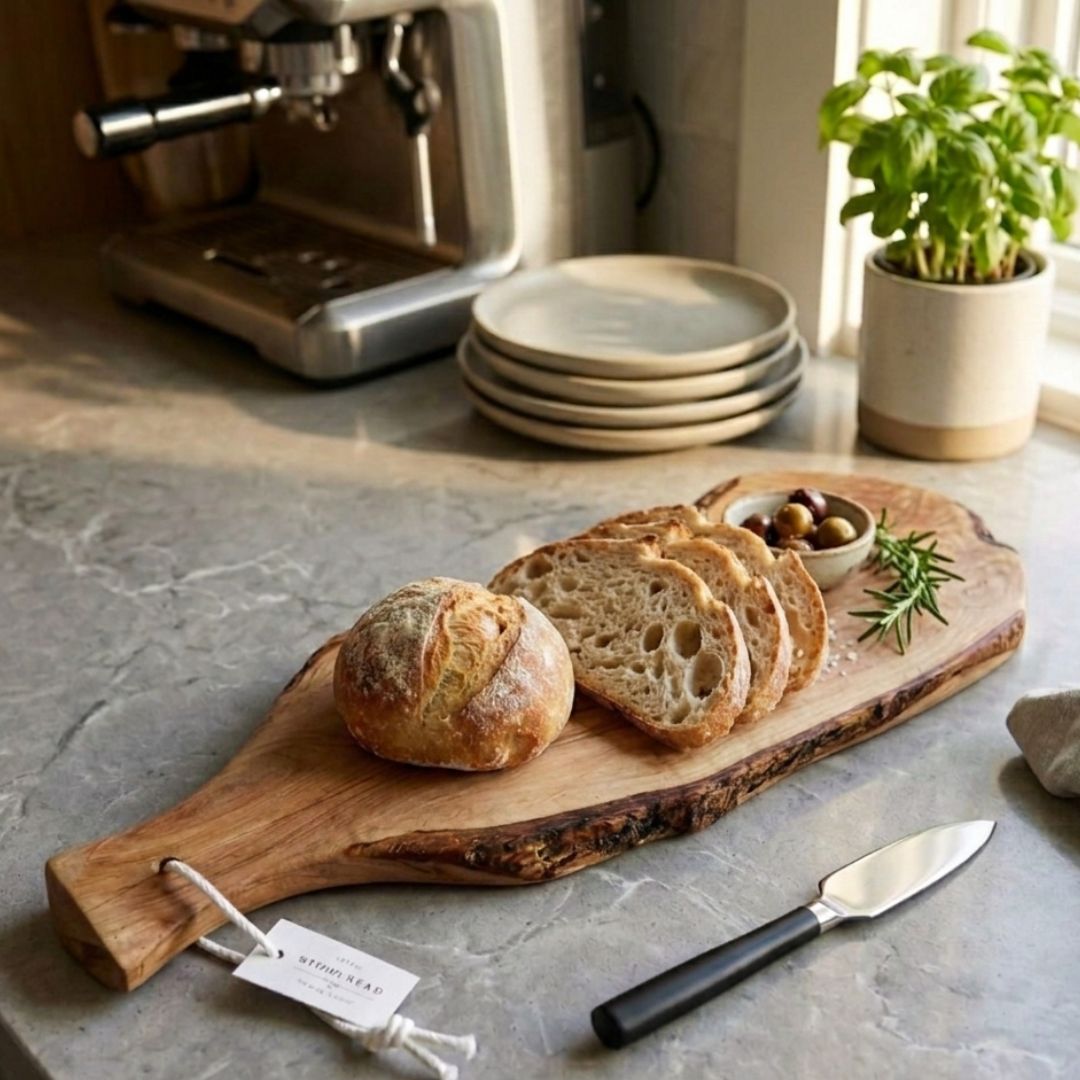 Natura Olive cutting Board row