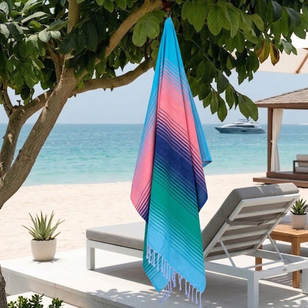 Mutlicolor2 Beach Towel
