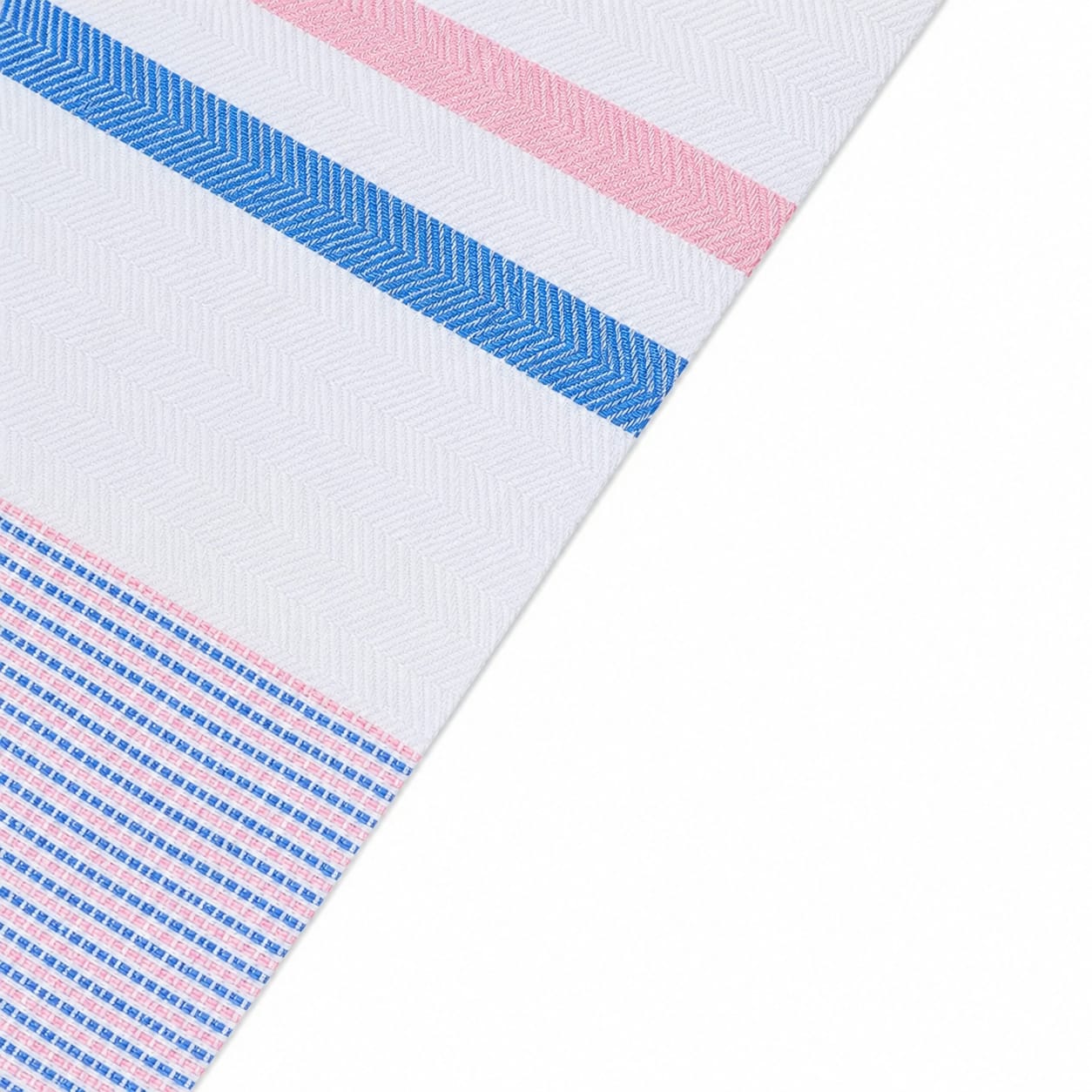 Wavelux Beach Towel  Blue Pink