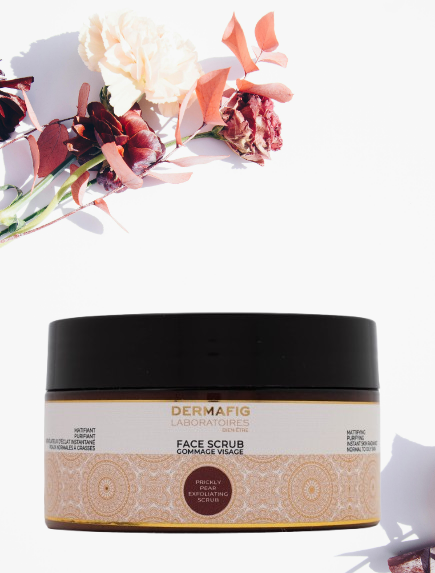 DERMAFIG Face Scrub Pricly Pear : Mattifying- Purifying - instant skin radianc