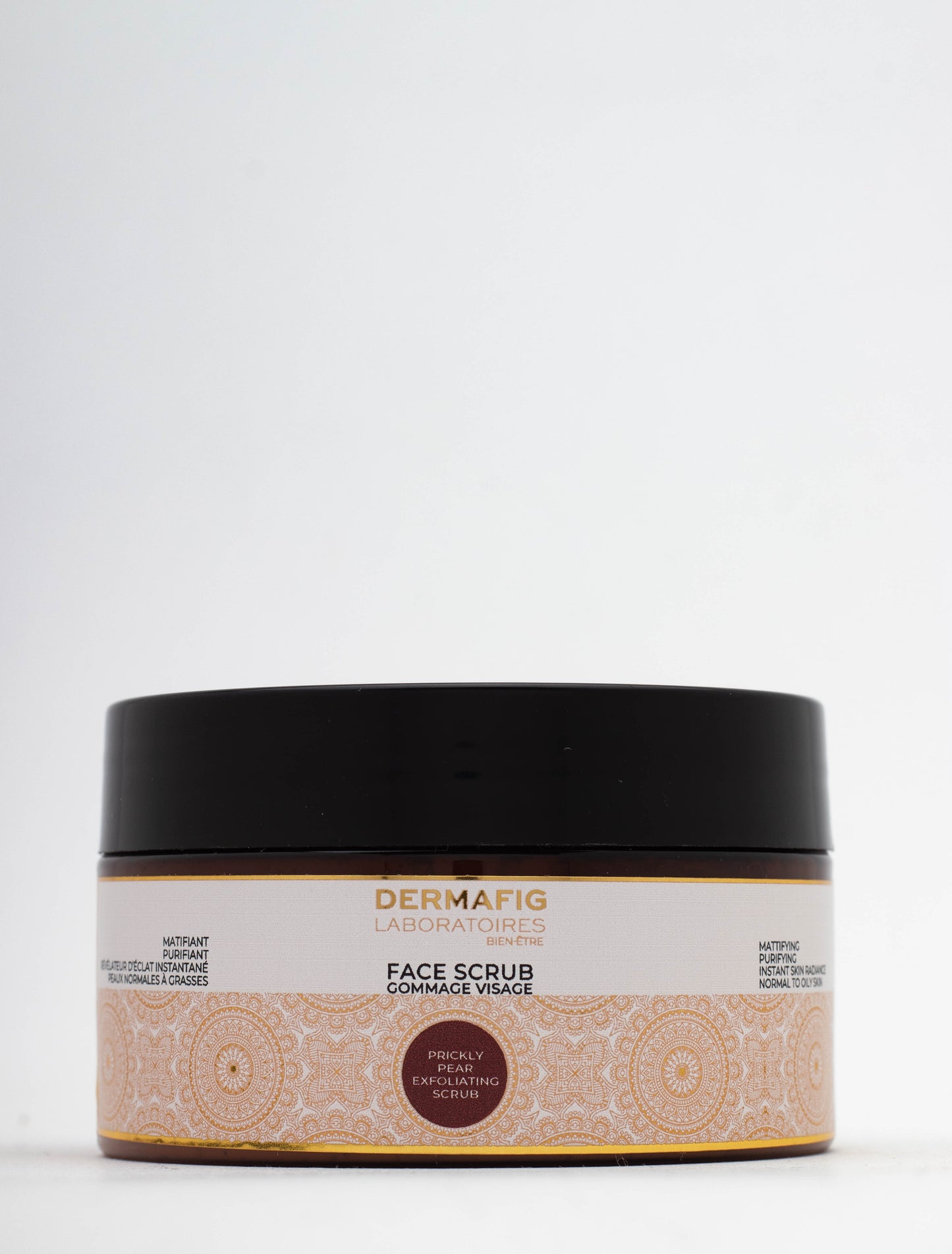 DERMAFIG Face Scrub Pricly Pear : Mattifying- Purifying - instant skin radianc