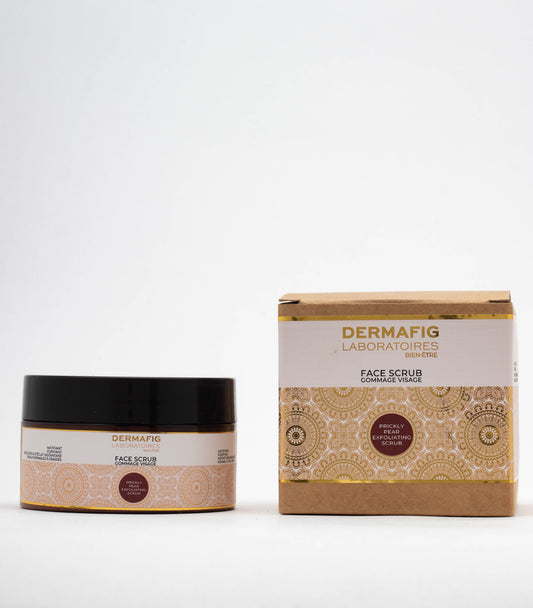 DERMAFIG Face Scrub Pricly Pear : Mattifying- Purifying - instant skin radianc